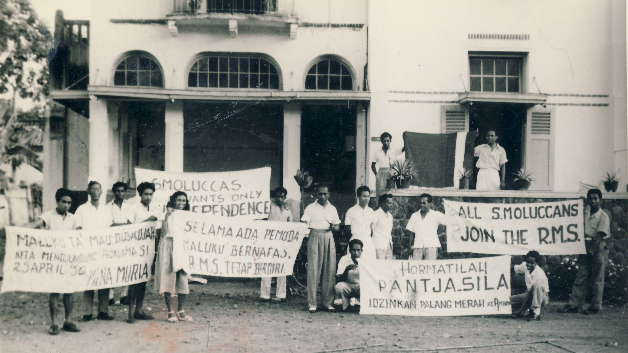 Pro-RMS-demonstratie Jakarta nov 1950